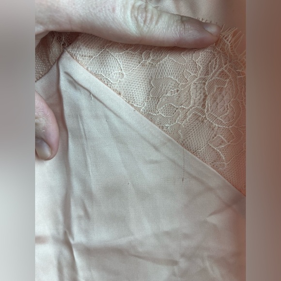 Forever 21 Satin Lace-Trim Cami top peach - Picture 10 of 13